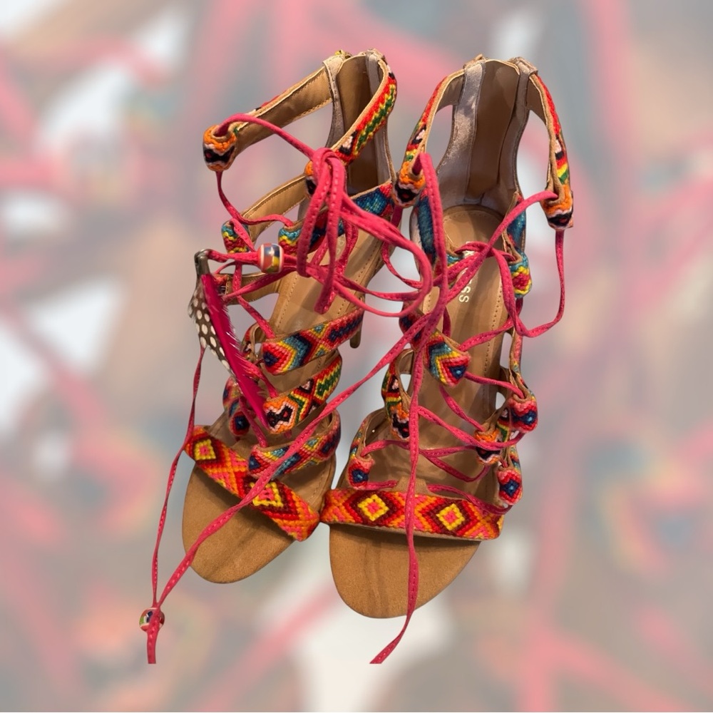 Multi-color Heels